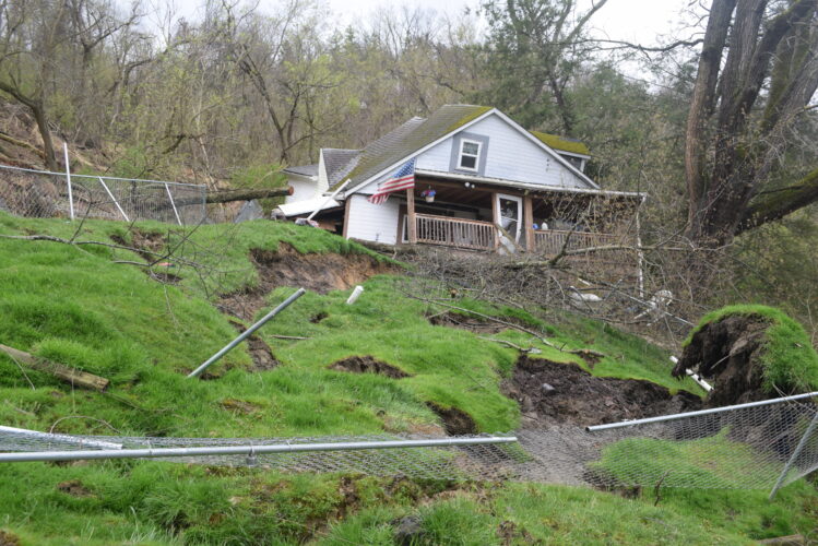 Landslide Destroys Home on Park View Road